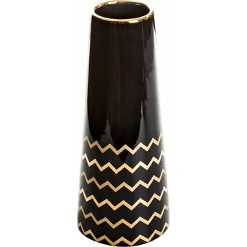 Váza KERAMICKÁ VÁZA THEA1 (01) (FI) 12X30 CM ČERNÁ