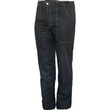 Pánské kalhoty Kalhoty volnočasové bavlněné ČERNÉ Velikost: 194/100