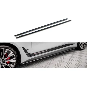 Difuzory na boční lišty V.2 BMW i4 M-Pack G26