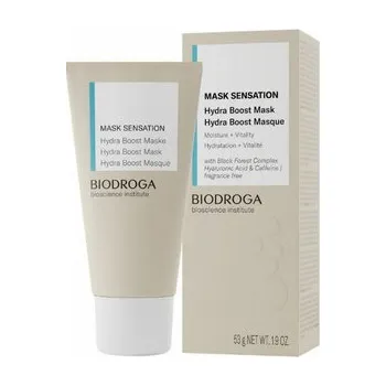 Pleťová maska Biodroga Mask Sensation Hydra Boost Mask pleťová hydratační maska pro suchou pleť 53 g