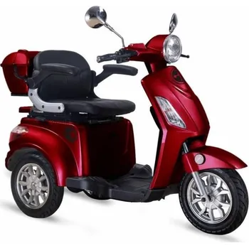 malá motorka Elektro-skútr Tres Barton Motors Červená