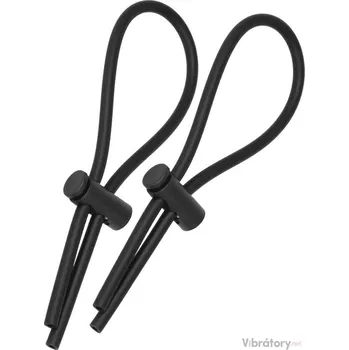 Stahovací smyčky na penis a varlata pro elektrosex ElectraStim ElectraLoops