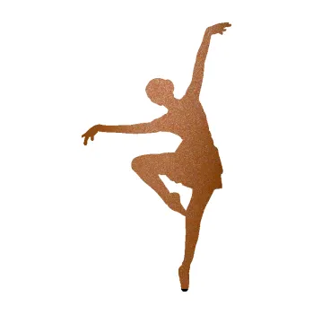 Samolepicí dekorace na vozidlo Baletka 008 levá (44 - měděná metalíza) SAMOLEPKA NA AUTO, NÁLEPKA, FÓLIE, POLEP, TUNING, VLASTNÍ TEXT, TISK, AUTOSAMOLEPKY.cz, POLEPY, OBRÁZEK, LOGO, 3D STICKERS