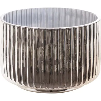 Svícen ArtFir Svícen NELA 02 | stříbrná 12 x 8 cm