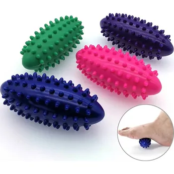 Masážní přístroj Bodláčkový míček pro masáž nohou - náhodná barva