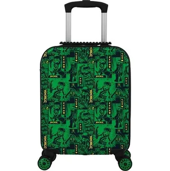 LEGO cestovní kufr Play Date 16" - Ninjago Green