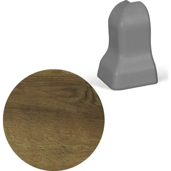 soklová lišta NOVÁK Vnější roh k soklové liště MDF 40x20 dub roseburn, 1 ks M08-AMZR029