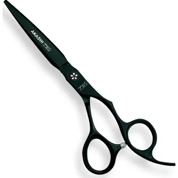 Kadeřnické nůžky AKASHI Japan LC-G60 Black 6,0´ - Profesionální japonské kadeřnické nůžky na vlasy