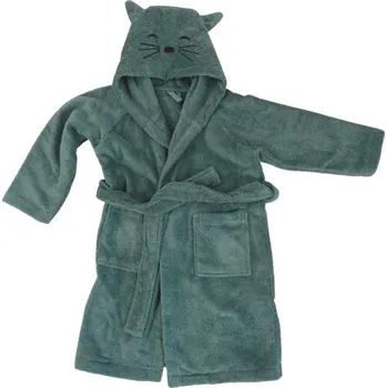 Dámský župan NUUROO Achaia Froté župan Tea Leaf vel. 1 - 2 roky