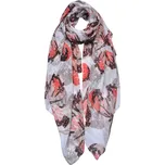 Dámský šátek s potiskem motýlků - 90*180 cm