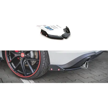 Zadní boční splitry V.2 + Flaps Volkswagen Golf 8 GTI