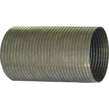 Ventilační potrubí 85/89 METAFLEX NEREZ - had. pro vysoké teploty, 85X89 mm, (-40/+600°C)