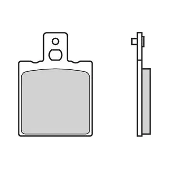 Motodíl Přední brzdové destičky Brembo Sachs 80 LOTUS SW 1970 - směs 06