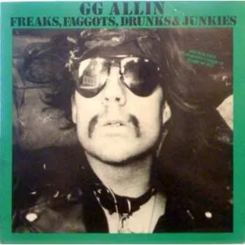 Zahraniční hudba LP GG Allin: Freaks, Faggots, Drunks & Junkies CLR 2023 Coloured Shit Variant Blood & Bile Wax Vinyl