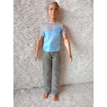 Doplněk pro panenku LOVEDOLLS Kostičkované kalhoty pro Kena