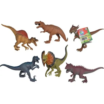 Hračka pro nejmenší Simba Gumový dinosaurus 17-22 cm