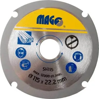 Řezný kotouč Magg SH115 115 mm 