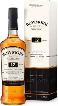 Whisky Bowmore Single Malt 12 y.o. 40 % 0,7 l dárkový box