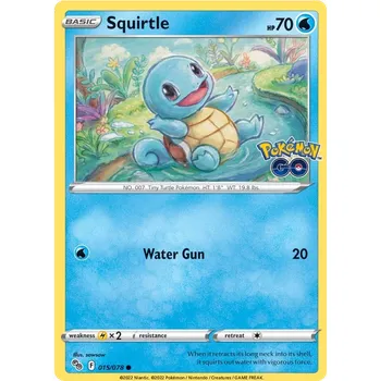 Sběratelská karetní hra Pokémon TCG Squirtle 015/078