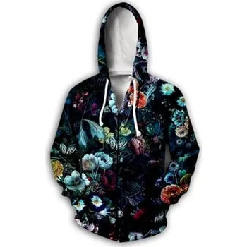 Dámská mikina Mikina s 3D potiskem květované vzory Velikost: 3XL, Barva (Varianta): Jako na obrázku