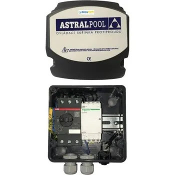 Bazénový protiproud Skříňka ovládání 1f protiproudu do 66 m3/h
