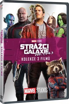 DVD film Strážci Galaxie: 1-3 Kolekce (2014, 2017, 2023) 3 disky