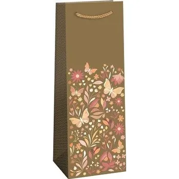 Dárková taška ARGUS Dárková papírová taška LUX na víno (13 x 37.5 cm) 07390152