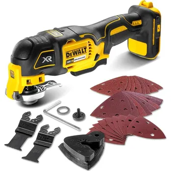 oscilační bruska DEWALT DCS355NT Aku oscilační multibruska 18V (bez aku) + příslušenství (multitool)