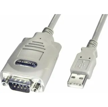 Datový kabel Lindy USB kabelový konvertor, adaptér USB 2.0 -> RS-422 1m (42844)