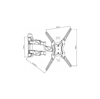 Televizní držák Maclean MC-743