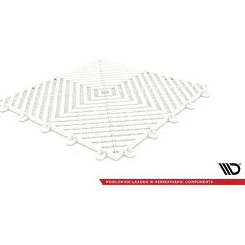 vinylová podlaha Modulární podlaha MAXTON (1x1m), white