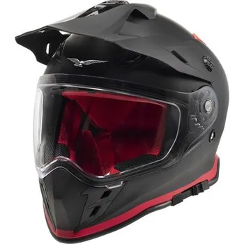 Helma na motorku Moto Guzzi Helma Moto Guzzi Adventure V85TT černá - S