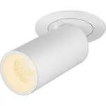 BIG WHITE (SLV) NUMINOS PROJECTOR S stropní zápustné svítidlo, 3000 K, 55d, válcové, bílé/bílé 1006955