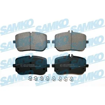 Brzdová destička Sada brzdových destiček, kotoučová brzda SAMKO 5SP2275