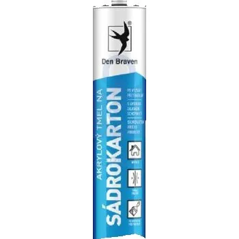 Tmel Den Braven Akrylový tmel pro sádrokarton P31021 bílý 310 ml