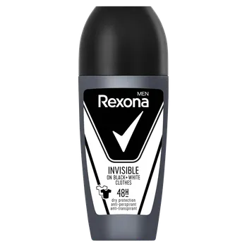 Rexona Men Invisible Black&White pánský deodorant roll-on, 50 ml