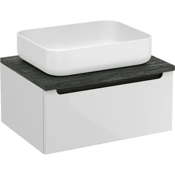 Koupelnový nábytek Koupelnová skříňka pod umyvadlo Naturel Stilla 60x30x45 cm bílá STILLAD06007DC