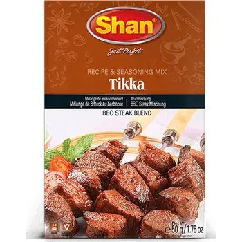 Koření Shan Tikka Boti (Směs koření na grilovaný steak) 50g