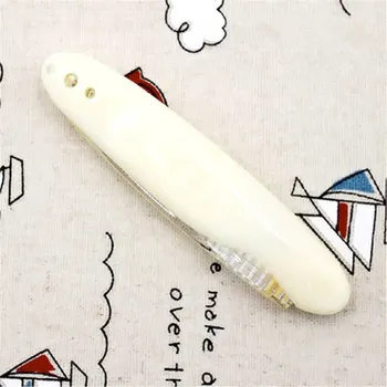 Zubní kartáček Skládací zubní kartáček s bambusovým uhlím - Bílá