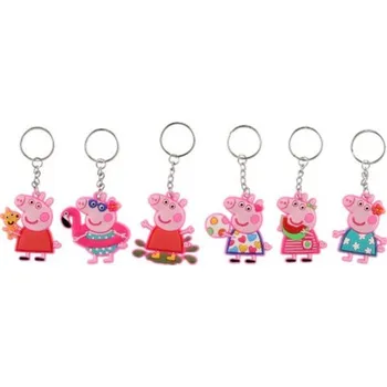 Klíčenka, přívěšek 3D Prasátko Pepina