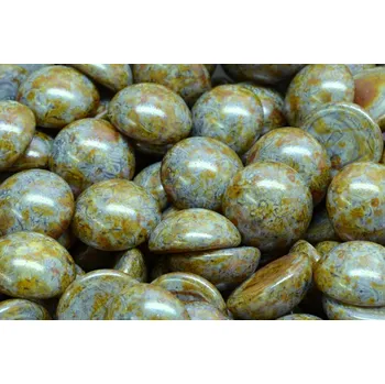 Korálek Skleněný kabošon č.1460 - 14 mm