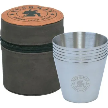 Opasek Bushman sada panáků II silver UNI