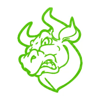 Samolepící dekorace SAMOLEPKA Býk 013 levá rozzuřený (58 - 3D karbon zelený kawasaki) NA AUTO, NÁLEPKA, FÓLIE, POLEP, TUNING, VLASTNÍ TEXT, TISK, AUTOSAMOLEPKY.cz, POLEPY, OBRÁZEK, LOGO, SAMOLEPKY