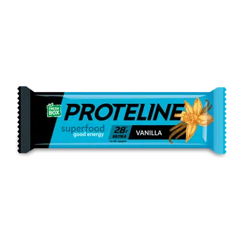 Charlock, s.r.o., Rybná 24, Praha - Vyrobeno na Ukrajině Proteinová tyčinka s vanilkovou příchutí 40 g