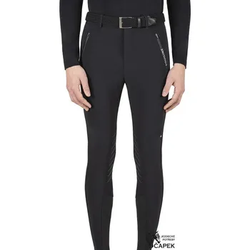 Jezdecké kalhoty Pánské rajtky Equiline -CURVEC- - Černá - 50