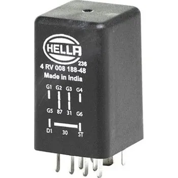 Autoelektrika Řídicí jednotka, doba žhavení HELLA 4RV 008 188-481