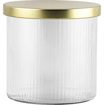 Dóza na potraviny TREND GLASS CRESSIDA DEKORAČNÍ NÁDOBA 660ML SADA 2KS