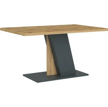 Jídelní stůl Jídelní stůl BRENES 138×90, dub wottan / antracit
