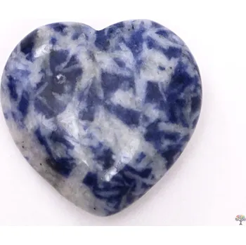Drahý kámen Magieprirody.cz Srdce Sodalit 30x30 mm - Sodalitové srdce #53