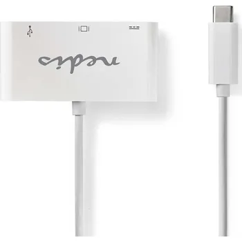 USB hub USB Multiport Adaptér | 3-in-1 CCGB64760WT02 Nedis